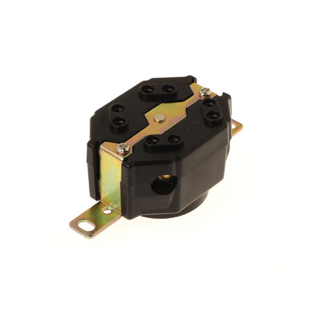 工業用插座背面照片