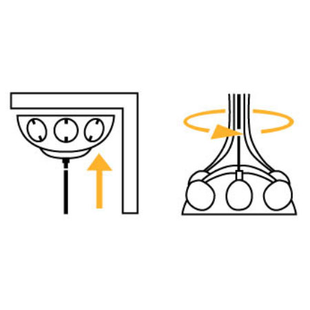 天花板安裝及整線