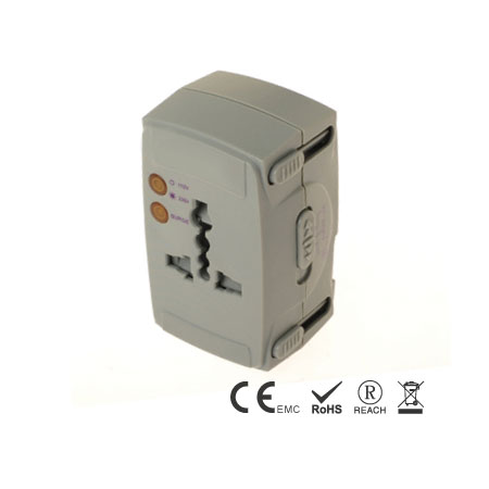 智慧旅行轉換器支援10安培設備充電 - 旅用轉換插接器