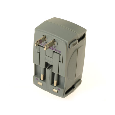 多國轉接充電器(美式插腳)