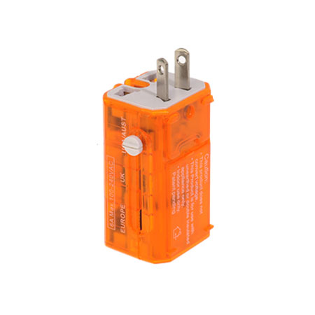 多國轉接插接器(美式插腳)