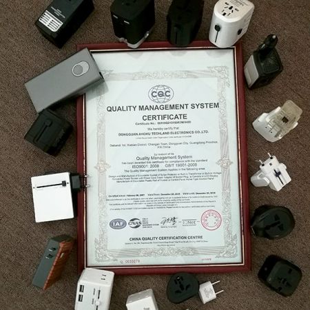 歐格從1997年取得ISO9001管理認證至今，秉持永續經營客戶滿意精神。