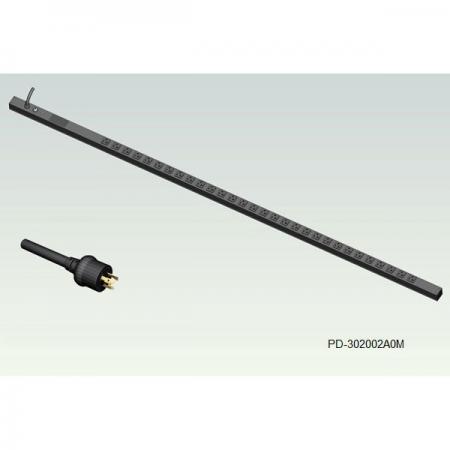 耐用機架式電源分配器含電流顯示表配L5-20P插頭