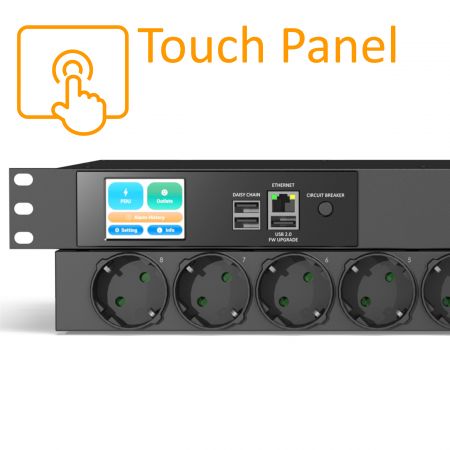 彩色觸控屏智慧配電裝置