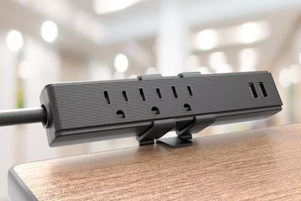 桌邊夾式電源保護器